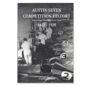 Austin Seven Competition History. Canning Brown