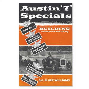 Austin 7 Specials. L. W. Williams.